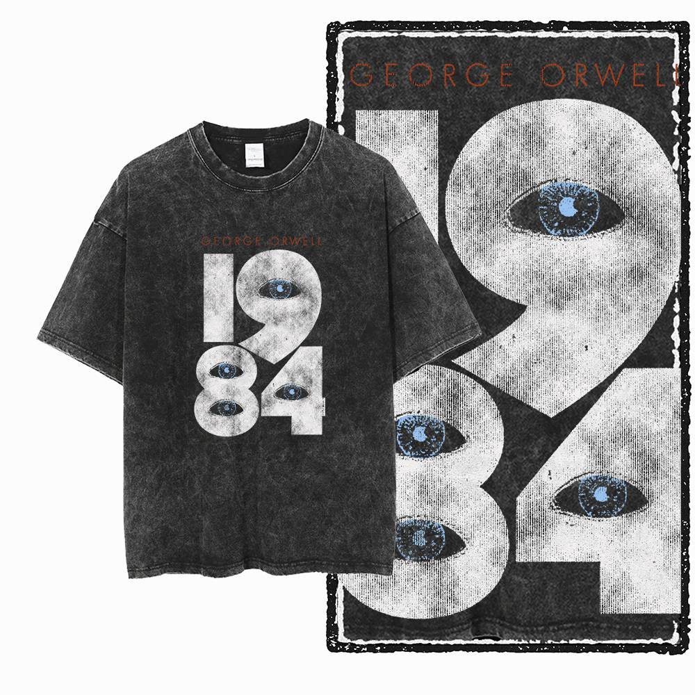 G02 Exclusive 100% Cotton Big  - đánh giá và giá Acid Wash Vintage Graphic T Shirt