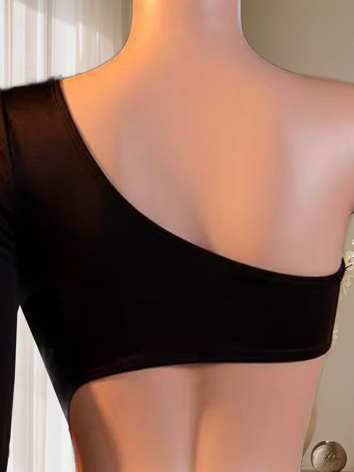 Women One Shoulder Long Sleeve - đánh giá và giá Underwear
