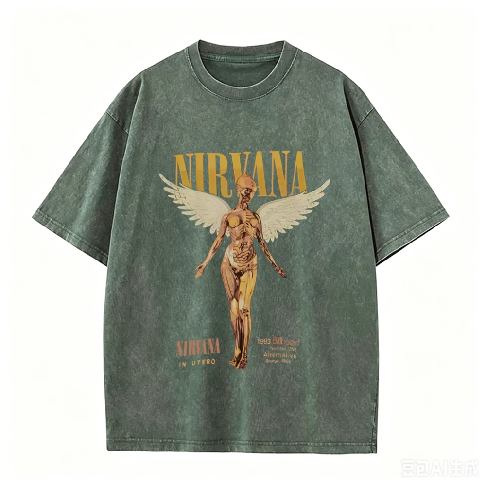 Retro Acid Wash Oversized T-sh - đánh giá và giá Acid Wash Vintage Graphic T Shirt