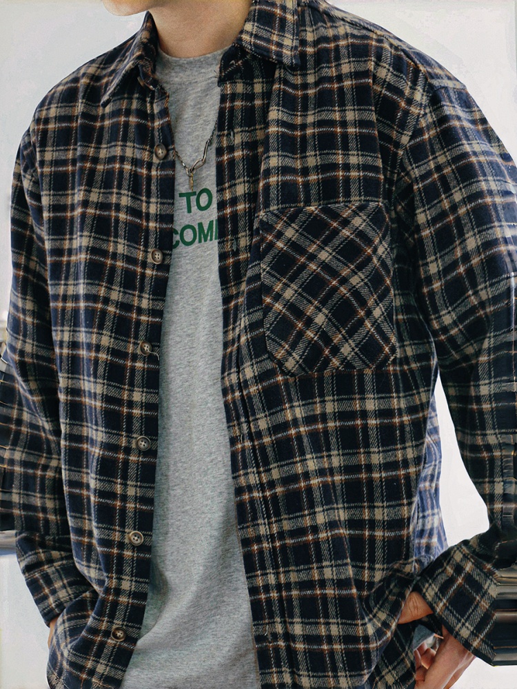 ‌Japanese Vintage Heavyweight  - đánh giá và giá Flannel Plaid Shirt Heavy Weight