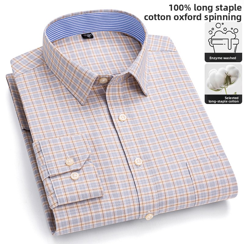 Pure Cotton High Quality Busin - đánh giá và giá Oxford Cotton Casual Shirt Business