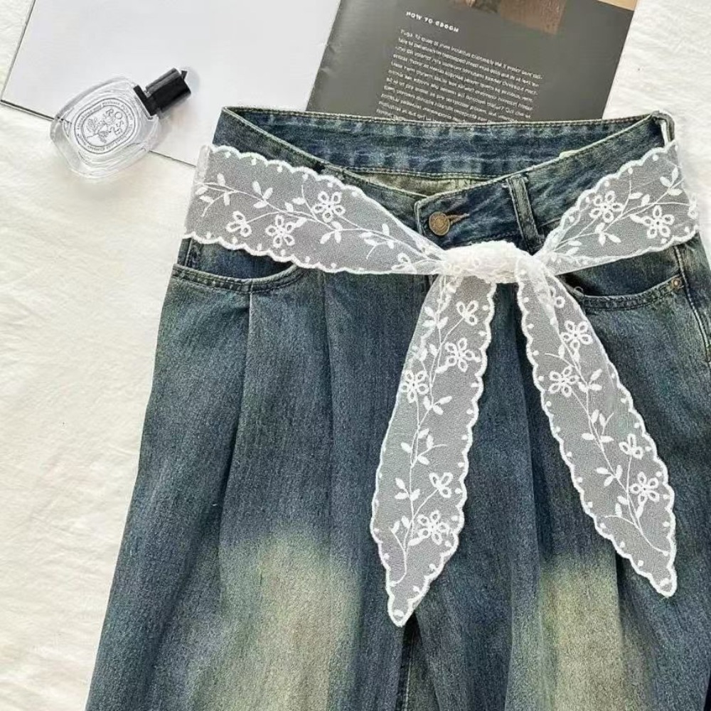 Sweet White Lace Belt for Wome - đánh giá và giá Jeans