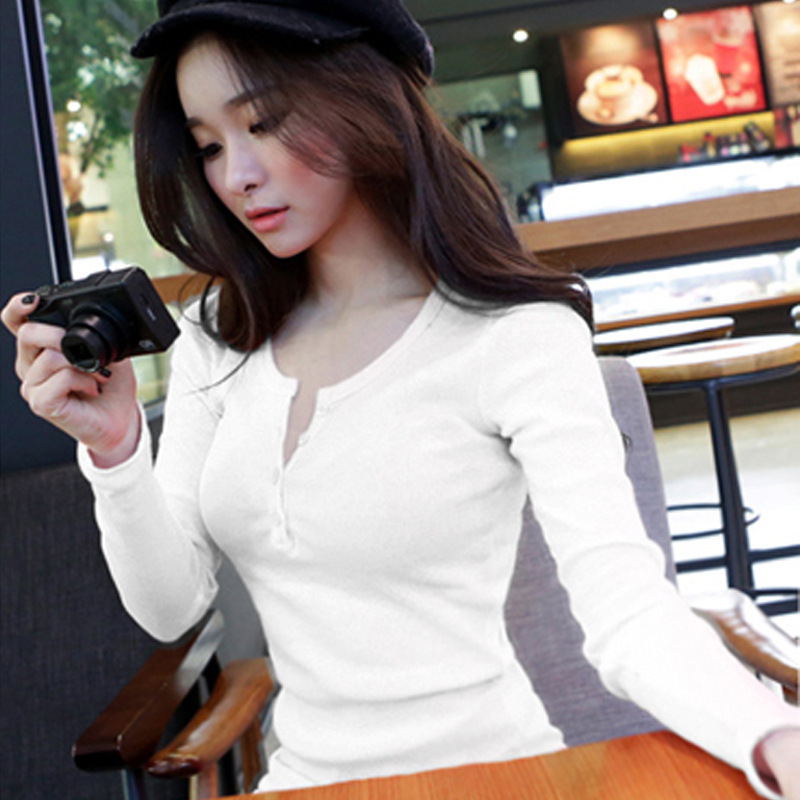 2026 autumn women's button rib - đánh giá và giá T-Shirts