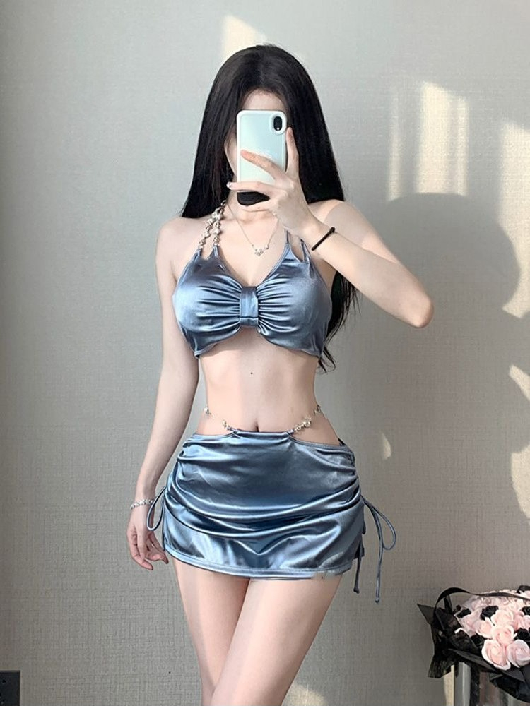 Women's Elegant Thin Strap Bik - đánh giá và giá Suits
