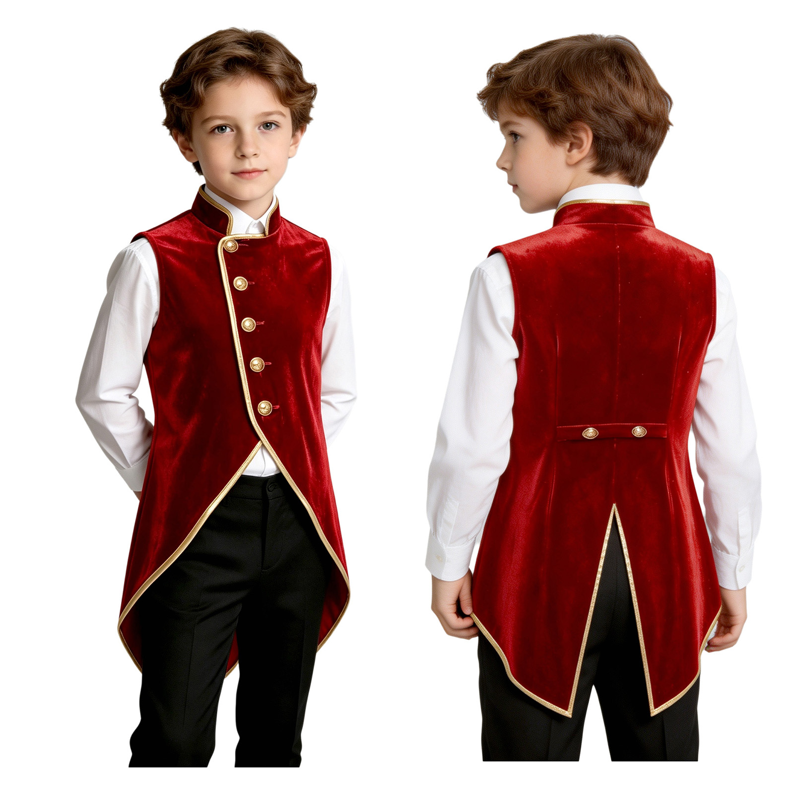 Boys Retro Medieval Velvet Tai - đánh giá và giá Jackets