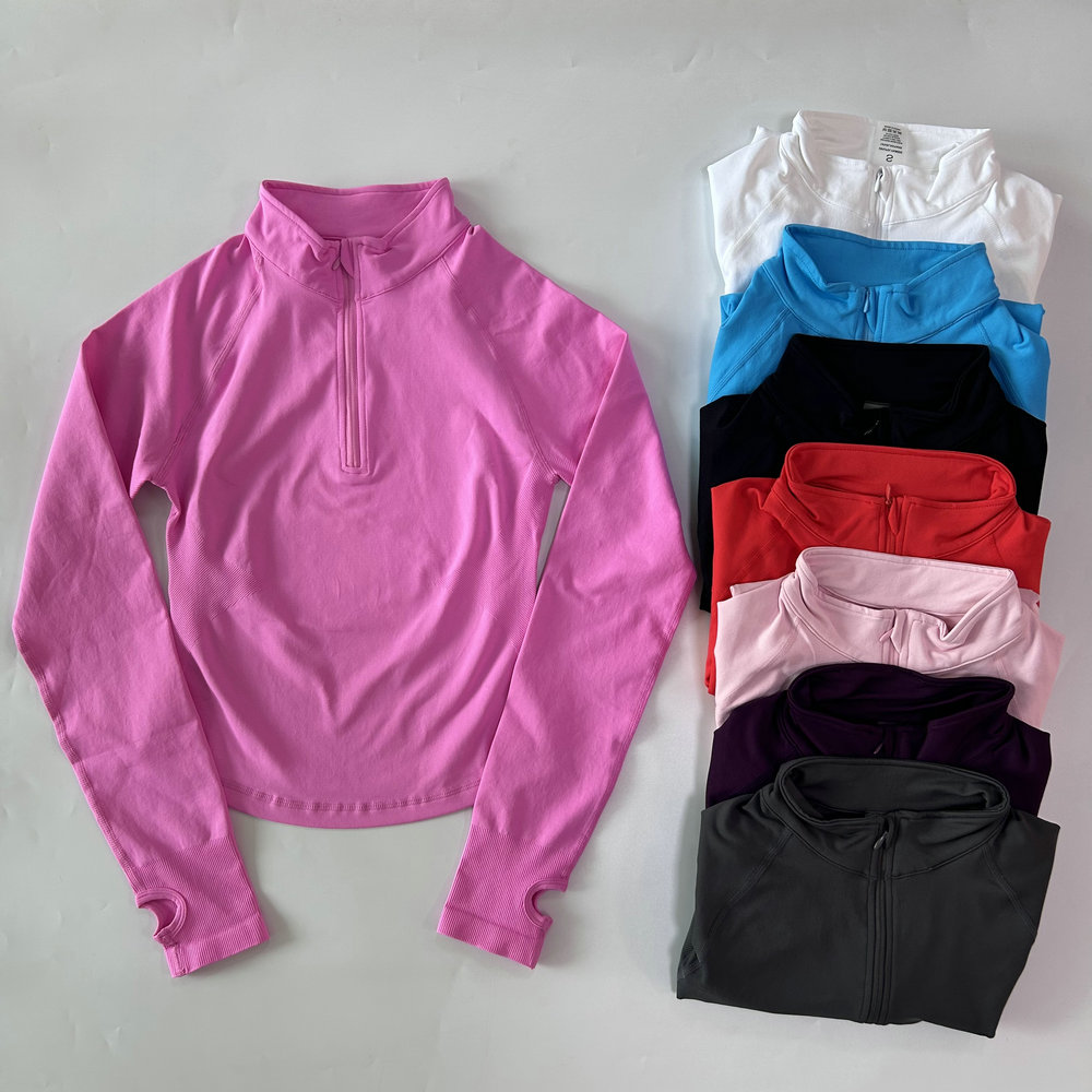No Logo Yoga Jacket With Half  - đánh giá và giá Jackets