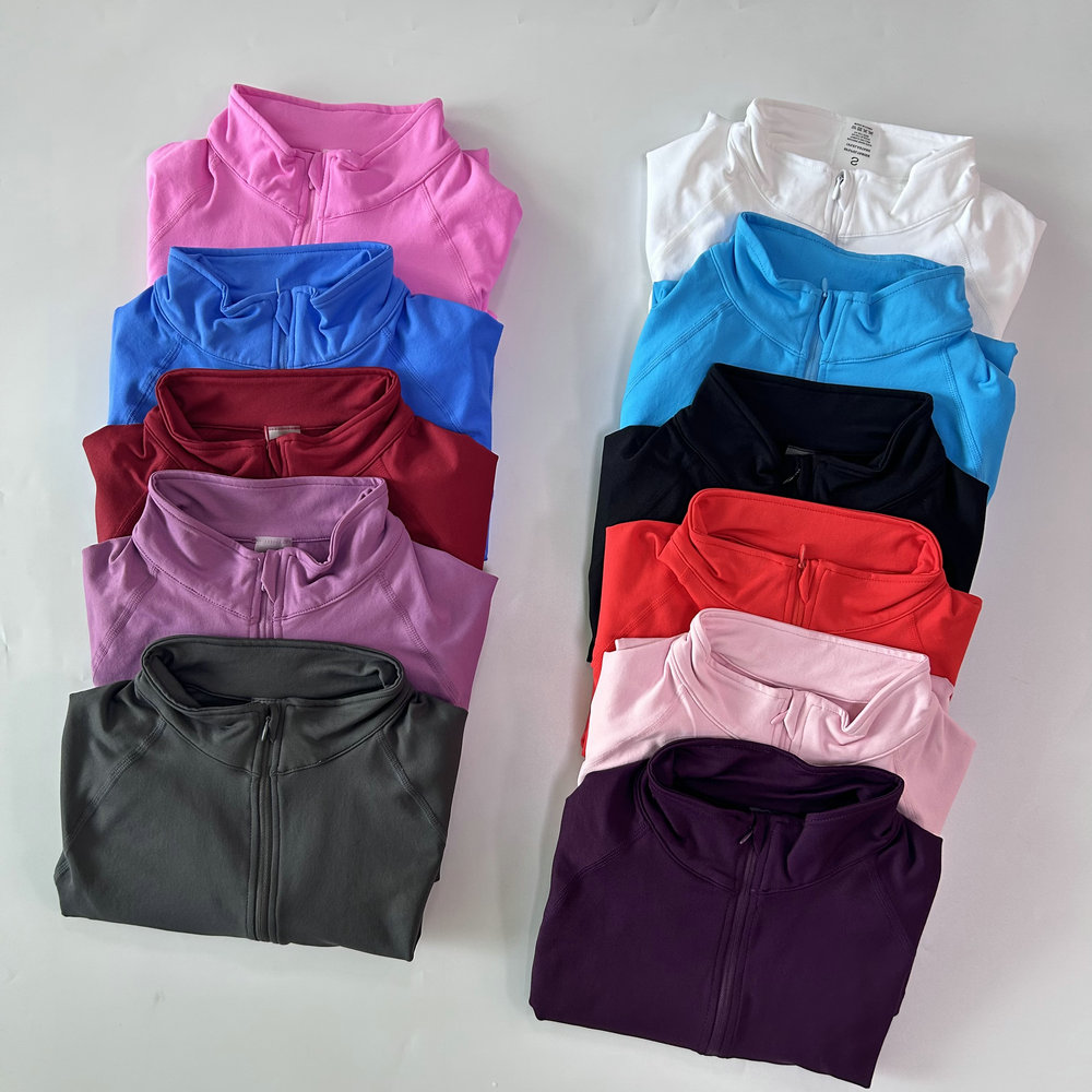 No Logo Yoga Jacket With Half  - đánh giá và giá Jackets