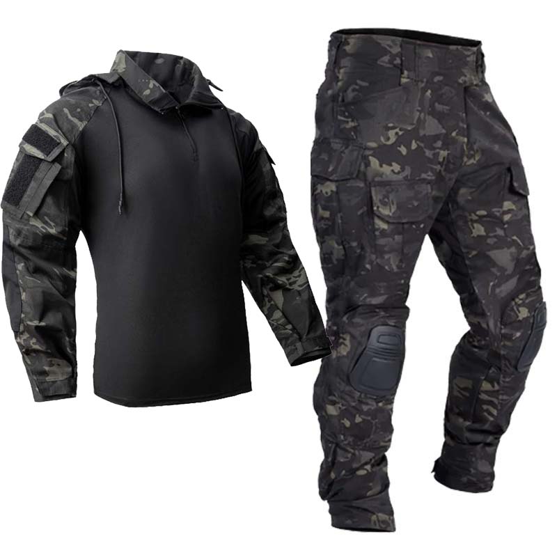 Men Tactical Uniform Milit Out - đánh giá và giá Tactical Military Shirt Cargo